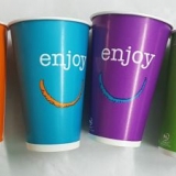 Картонени чаши за студени напитки - ENJOY