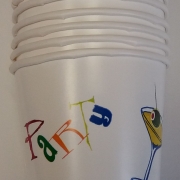 Party Paper Cups 200 ml - 10 pcs.