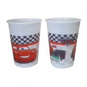 Cars Formula plastic cups - 8pcs. -  200ml