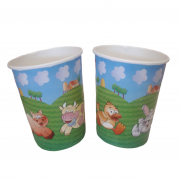  Bibo Farm paper cups - 10pcs. - 200ml 