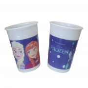 Пластмасови чаши Frozen Snowflakes - 8 бр - 200мл.