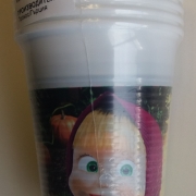 Masha & the Bear plastic cups 8pc.